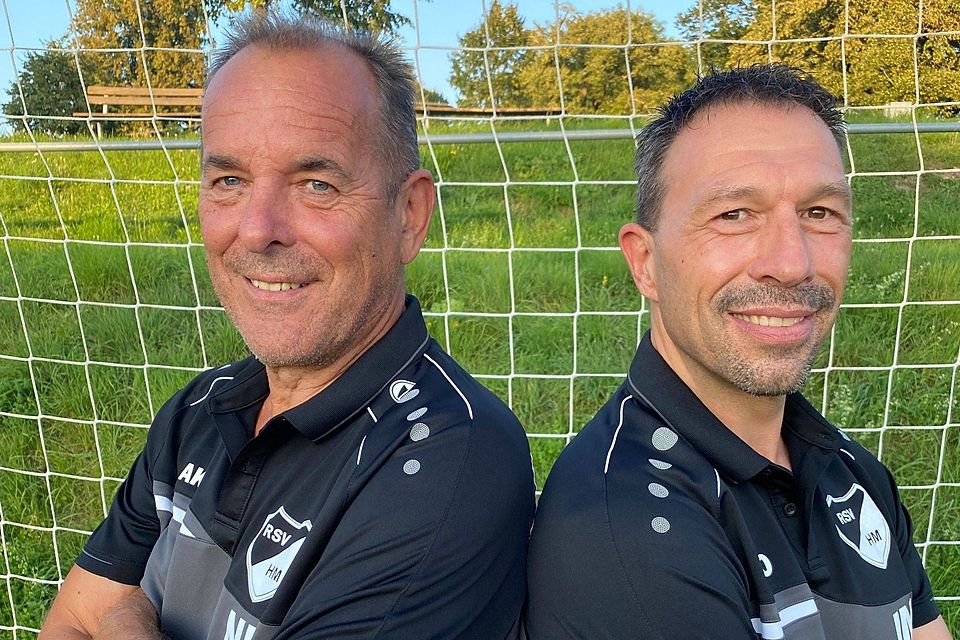Das Trainerteam in Hohenmemmingen: Chefcoach Norbert Feldmann (links) und Co-Trainer Jürgen Maier.