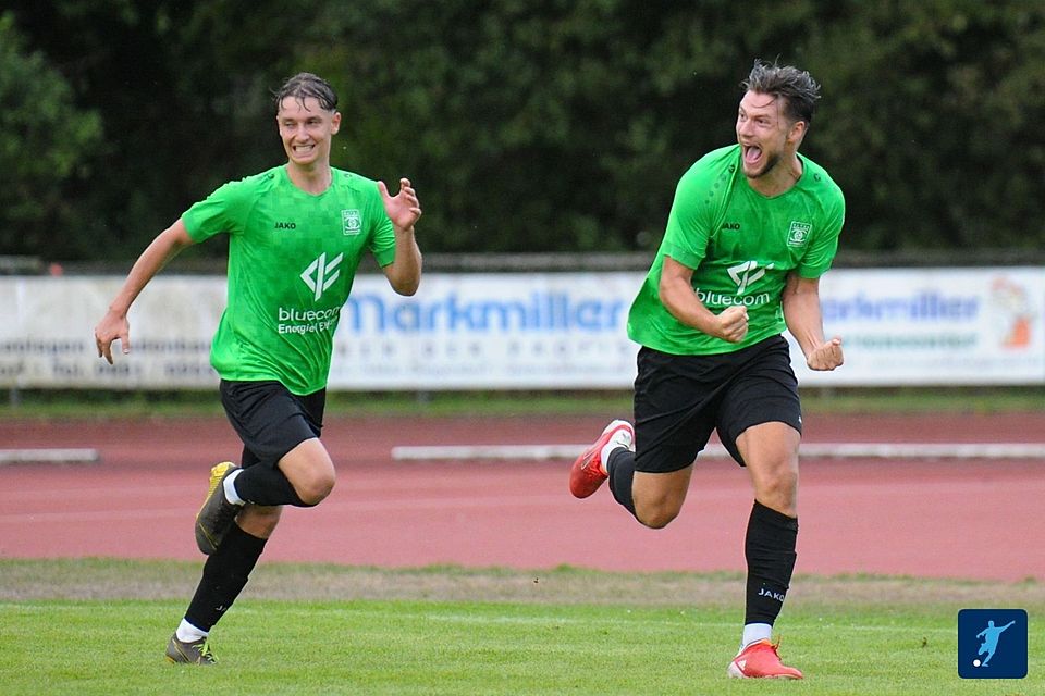 Julius Reiner (li.) und Alexander Sperl halten der SpVgg GW Deggendorf die Treue 
