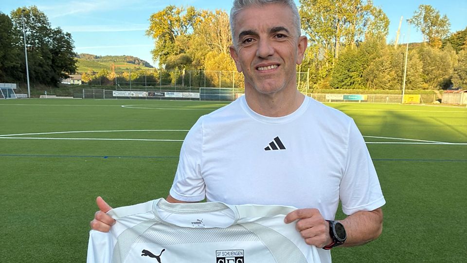 Der neue Schliengener Cheftrainer Antonio Colucci | Foto: Höveler