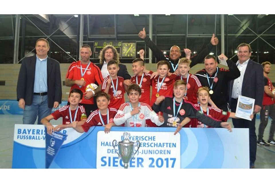 Champion in Bayern: Der SC Feucht. F: BFV