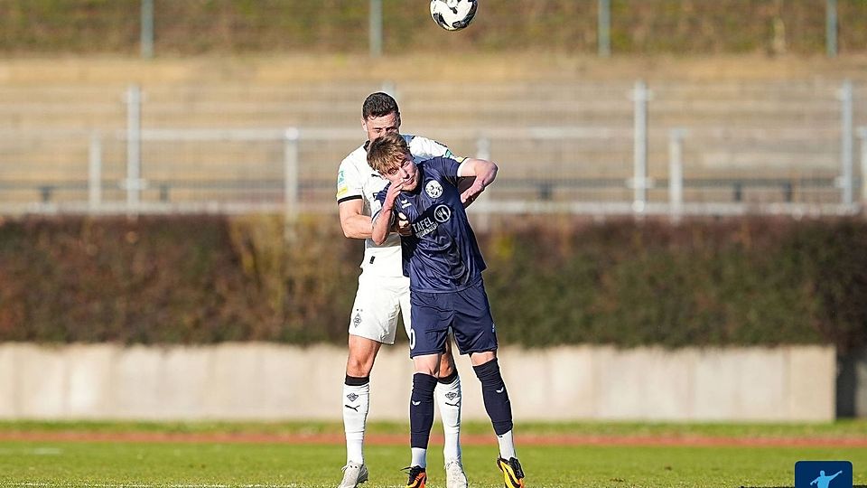 Borussias U23 kam gegen Velbert nicht zum Zug.