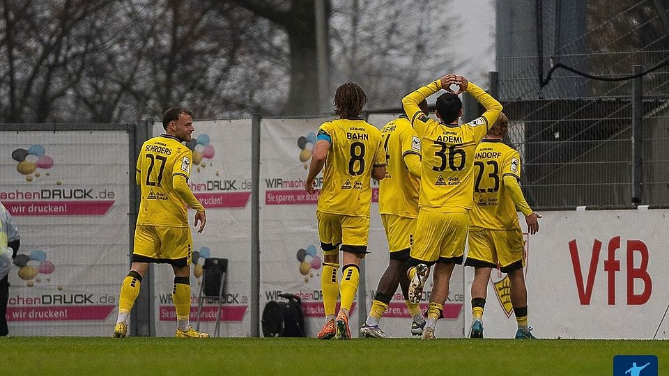 Aachen feiert im Schwabenland.