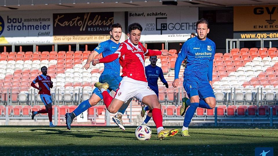 Cottbus testete hier in der Vorbereitung gegen die VSG Altglienicke. 
