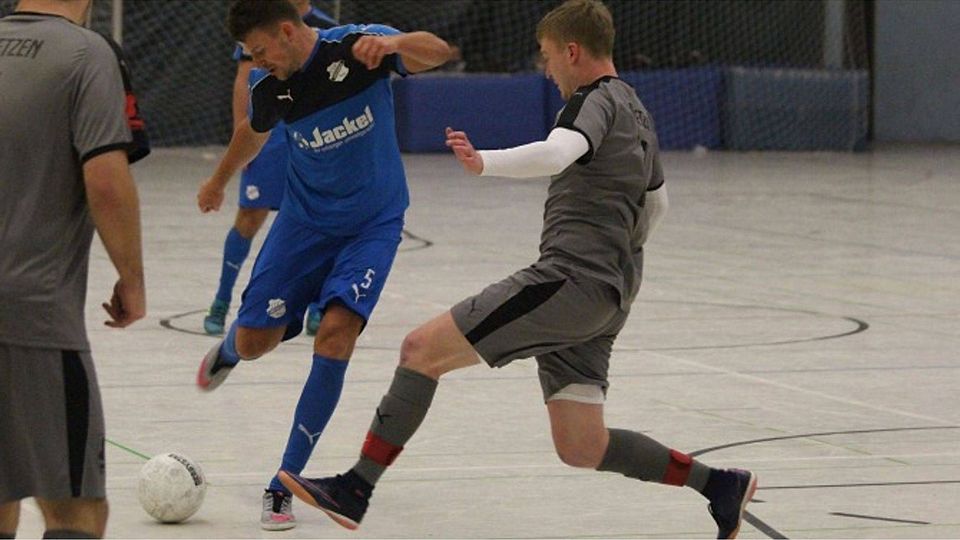 Der SSV Langenaubach gewann das Endspiel gegen den SV Setzen.  Fotos: Julian Kaiser