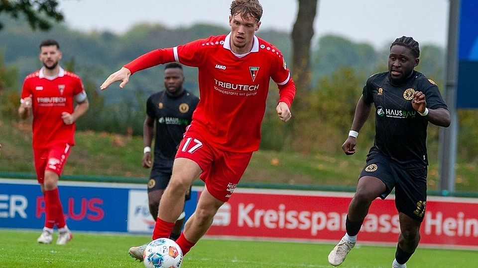 Paul Gelber stürmt ab sofort für den VfL Jüchen in der Oberliga Niederrhein.