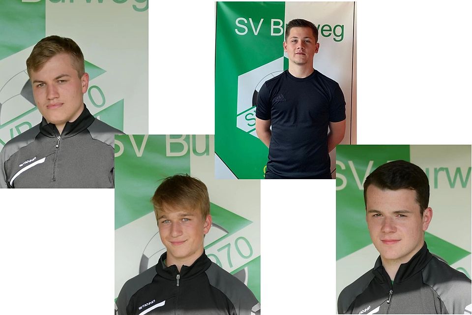 Die jungen Wilden schossen Burweg zum Sieg: Jona Sarbinowski, Tim Niclas Thiede, Leon Stelling und Louis von Ahnen. 