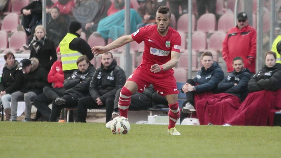 Johnathan Zinram stand in Homburg wieder in der Startformation           F: Dinger