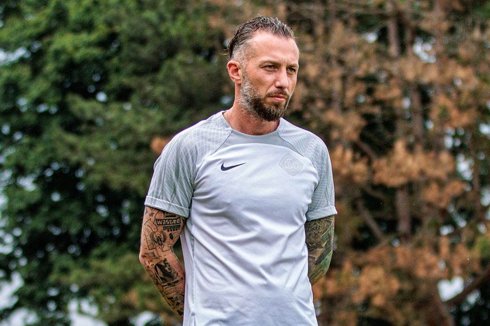 Neben Marcel Demircan (im Bild) wird nur noch Marcel Reisgies den Sportfreunden Düren erhalten bleiben.