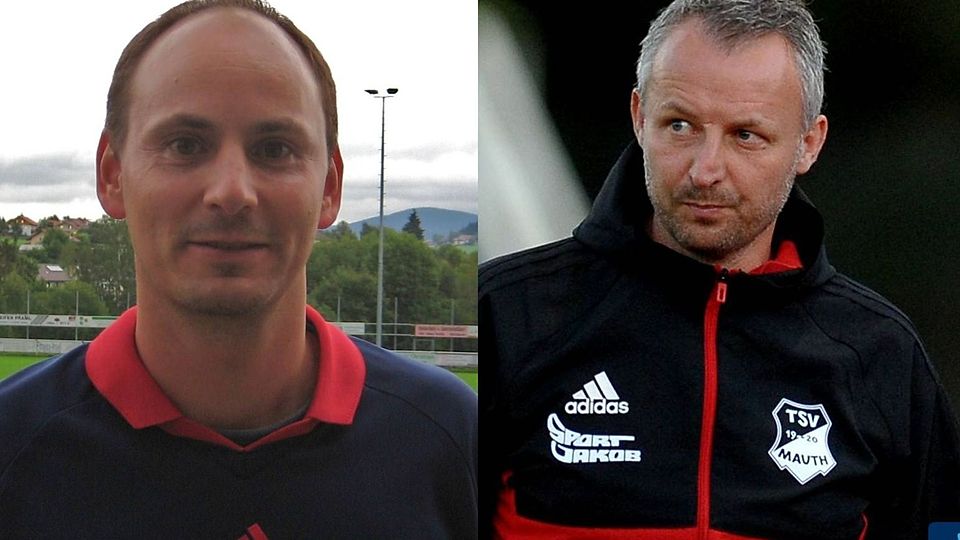 Martin Maurer (links) ersetzt Stefan Gaisbauer auf der Trainerbank des SV Zenting.