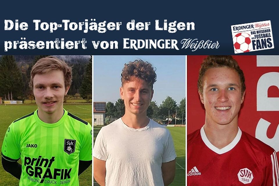 Hoegenauer (mi.) rutscht Holzer (li.) auf die Pelle.