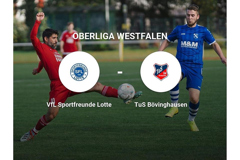 VfL Sportfreunde Lotte gegen TuS Bövinghausen