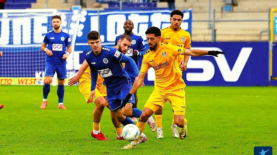 Nazzareno Ciccarelli (r.) soll auch nach Lotte wechseln. 