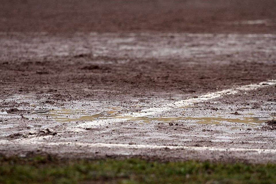 Im Februar sind gerade im bayerischen Land viele Plätze noch nicht bespielbar 