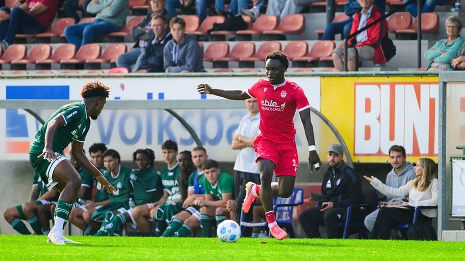 Der läuferisch starke Dino Chatelard erzielte gegen die Kehler die 1:0-Führung für den OFV. 