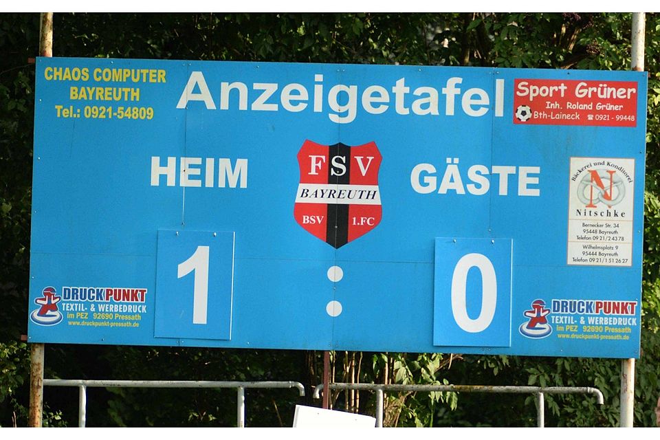 Der FSV Bayreuth setzte sichmit 1:0 gegen die SpVgg Selbitz durchF: Mularczyk / archiv