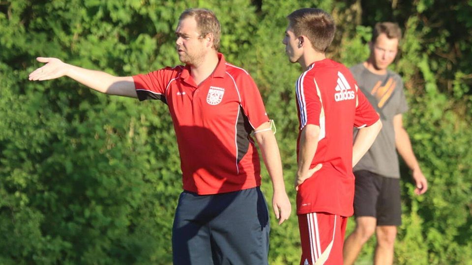 Florian HeringerTrainer des TSV Peißenberg 	fupaBeruf und Familie haben Vorrang
