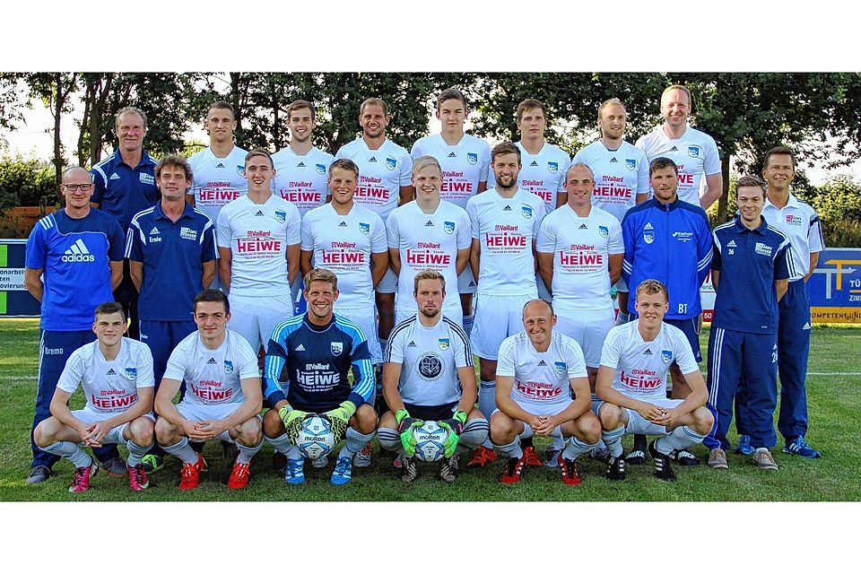 Der SV Blau-Weiß Löwenstedt 2016/17.
