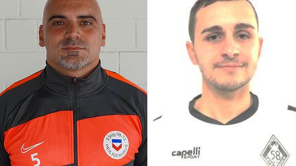 Trainer Deniz Top (links) wird in der neuen Saison bei der SG Unterrath auch Philipp Younes trainieren.