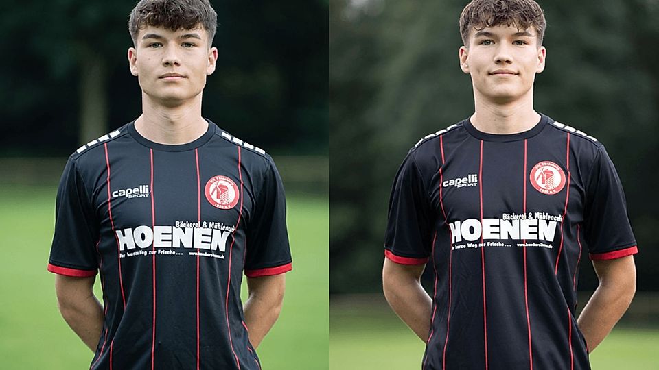 Jan (links) und Marcel Goretzki haben sich in Tönisberg prächtig entwickelt.