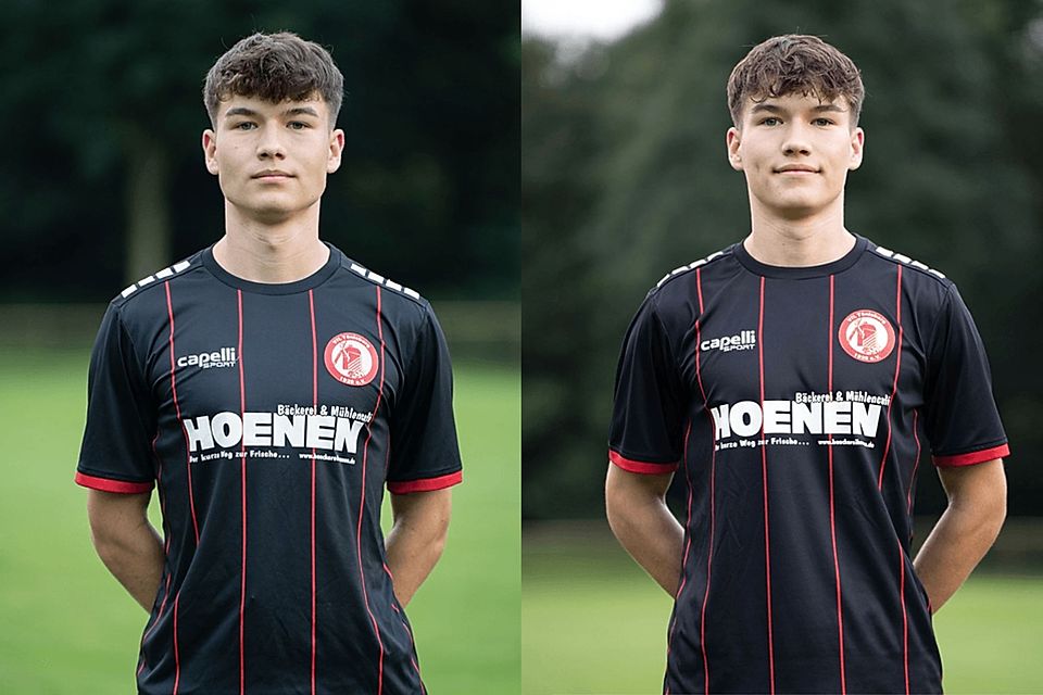 Jan (links) und Marcel Goretzki haben sich in Tönisberg prächtig entwickelt.