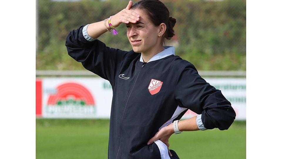 Bleibt in Heimstetten: Sarah Romert und ihre Assistenten Niklas Eberhardt und Lukas Riglewski trainieren den SVH auch nächste Saison.