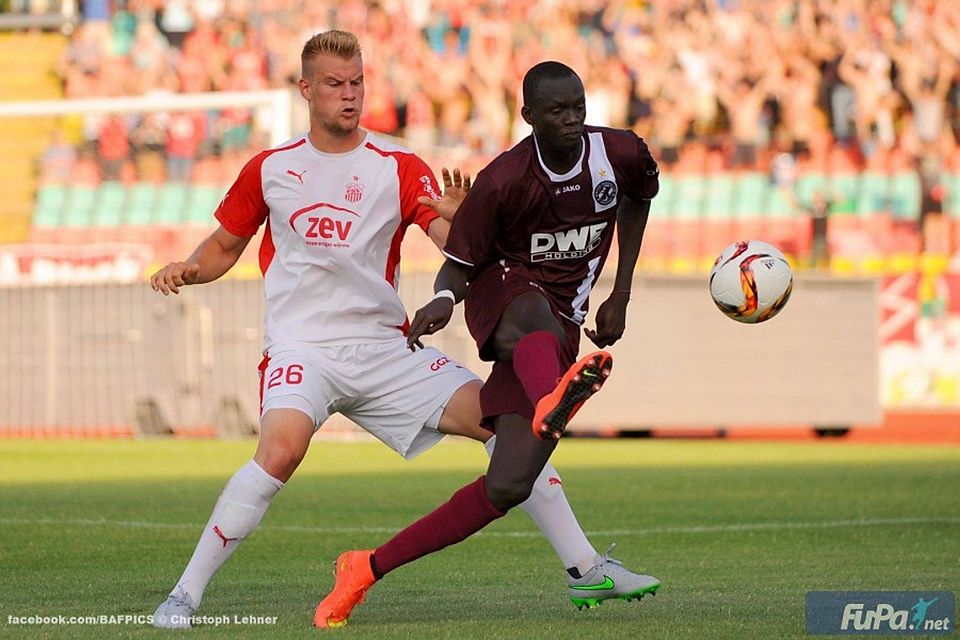 Djibril N?Diaye (r.) spielte seit 2013 für den BFC Dynamo. Foto: Christoph Lehner