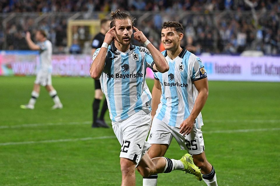 Mit dem Kopf nur noch bei 1860: Ex-Hansa-Stürmer Sigurd Haugen.