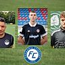 Dogukan Tasli, Paul Weist und Nico Richter (v.l.n.r.) schließen sich dem FC Germania Zündorf an.