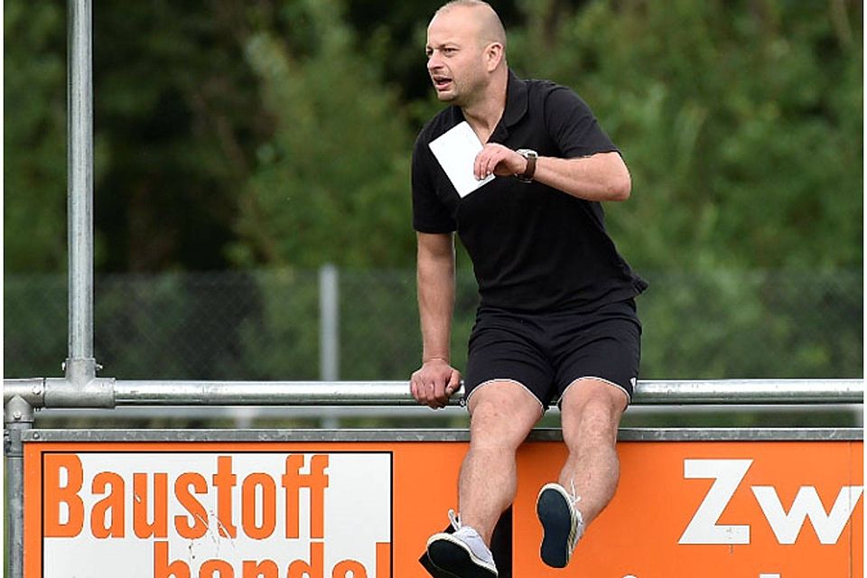 Auf dem Sprung in die Bayernliga: Für Roland Krötz wird es die erste Saison als Cheftrainer sein.	F.: Thorsten Jordan