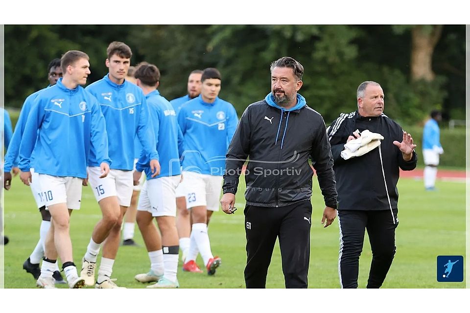 Heimsieg gegen den SCVM: Lohbrügge-Trainer Elvis Nikolic.