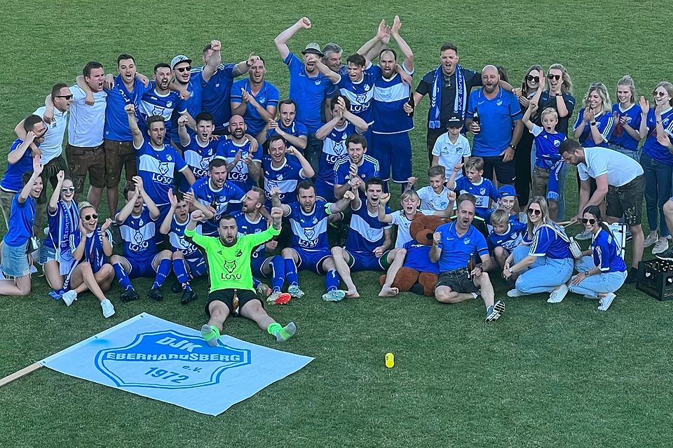 Der verdiente Sieger im Kreisliga-Relegations-Finale im Kreis Ost: die DJK Eberhardsberg. 