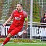 Riglewski traf gegen Kirchanschöring doppelt. 