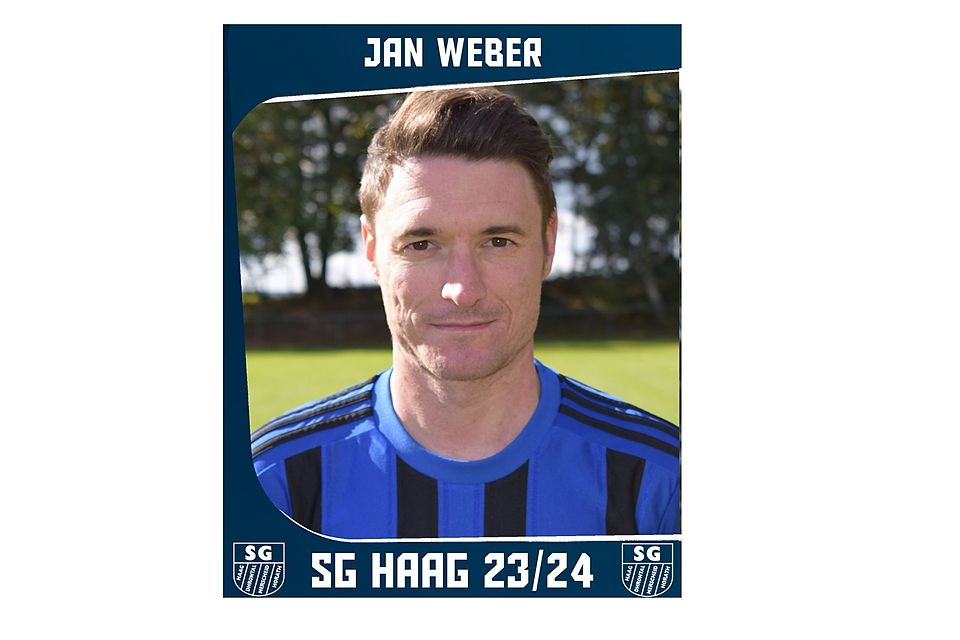 Spielte jahrelang in der Rheinlandliga und hat sich auch bei der SG Haag schnell in den Mittelpunkt gespielt: Jan Weber (Dritter von rechts).