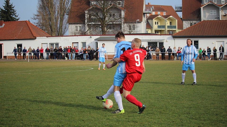 Seehausen (in rot/ Archiv) ist der Titel wohl nicht mehr zu nehmen    F: Müller