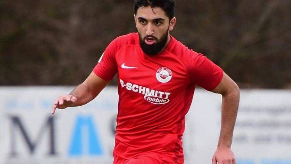 Offensivkraft: Mohammed Hakimi belebt den Angriff von Fußball-Hessenligist Rot-Weiß Walldorf auf verschiedenen Positionen.	Foto: Uwe Krämer