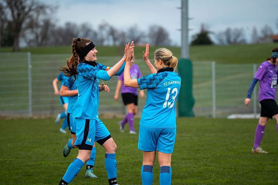 Annalena Fiedler erzielte das 1:0 in der 1. Minute