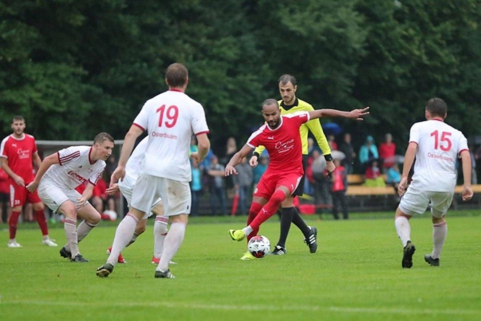 Das Hinspiel im August hat die SpVgg Lam mit 3:1 gegen den SV Neukirchen Hl. Blut gewonnen. Foto: Simon Tschannerl