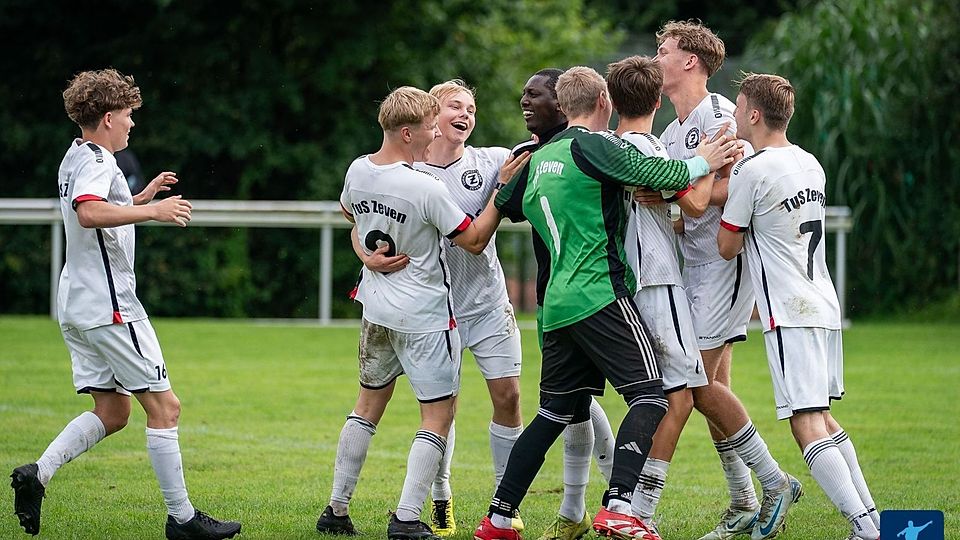 TuS Zeven zieht im Elfmeterkrimi gegen die SG Fintau in Runde zwei ein