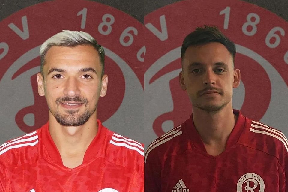 Die beiden Neuzugänge Sascha Marinkovic (li.) und Thomas Steinherr (re.) sind am Donnerstag um 15:00 Uhr zu Gast im Live-Doppelinterview auf Facebook.