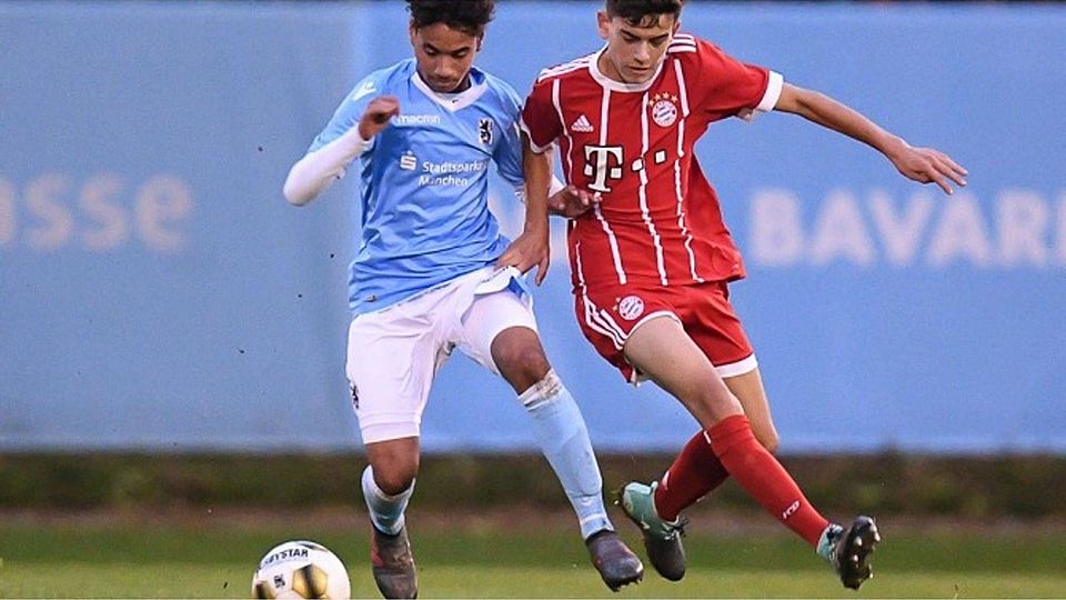 Die U16 des FC Bayern muss noch auf die Chance zur Wiedergutmachung warten. Das Hinspiel gewannen die Löwen klar mit 5:2. FOTO: Sven Leifer