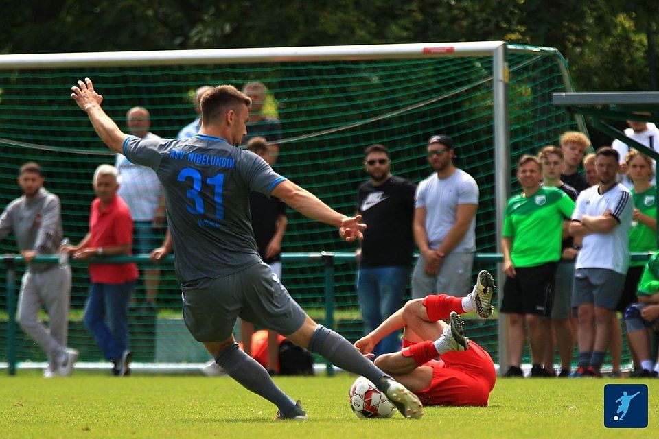 Der ASV Nibelungen Worms marschiert weiter unbeschwert durch die Aufstiegsrunde der B-Klasse. 