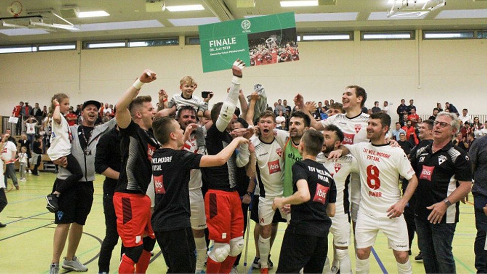 Die Futsaler des TSV Weilimdorf stehen im Finale um die Deutsche Meisterschaft. Foto: Hannes Frey