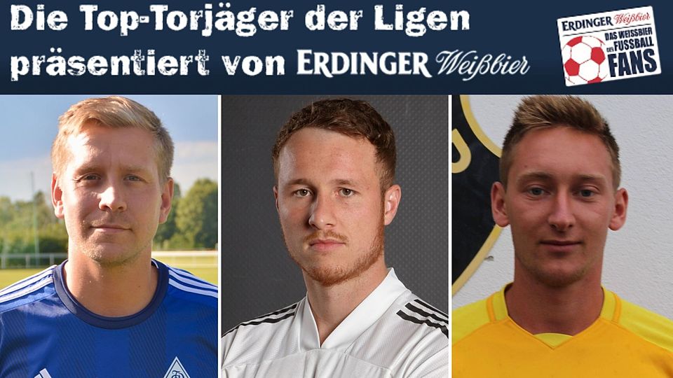 Benedikt Wohlschlaeger (m.) schoss am vergangenen Spieltag sein zehntes Saisontor.
