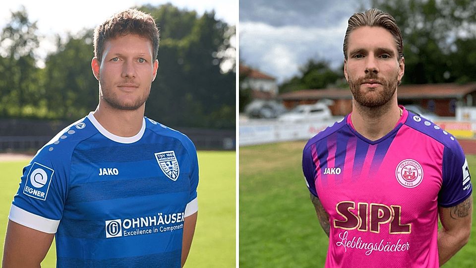 Torwartrochade beim VfB Eichstätt: Daniel Martin (li.) kommt im Sommer vom TSV Nördlingen in die Domstadt. Felix Junghan (re.) hat hingegen seinen Vertrag beim VfB aufgelöst.