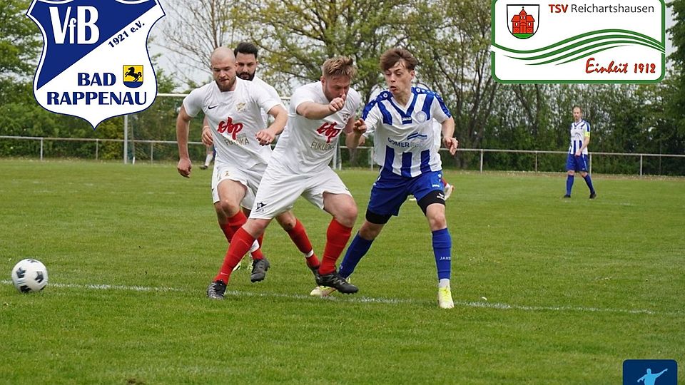 Bad Rappenaus Zweite (weiß) bekommte es am Sonntag im Entscheidungsspiel um die Kreisklasse A mit dem TSV Reichartshausen zu tun.