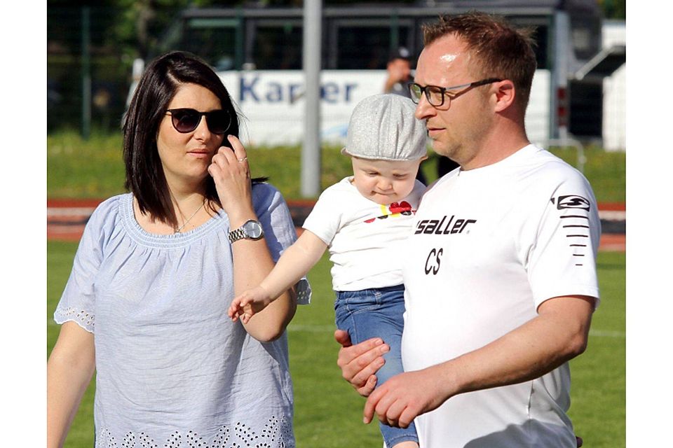 Familie first: Christoph Saller feiert am Samstag die Taufe seiner Tochter – Fußball gespielt wird am Sonntag. Foto: Rabuser