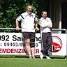 Gregor Kazanowski (rechts) und Nobert Zormeier bildeten beim SV Wiesent ein tolles Gespann. Kazanowski hörte nach zwei Jahren als Wiesenter Trainer auf. F: lst