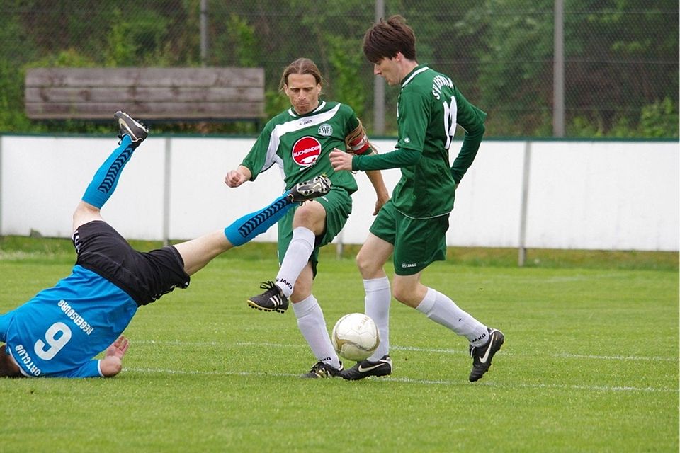 Der Schein trügt. Es war ein faires Derby zwischen der Fortuna und dem SC.  Foto: Schmautz