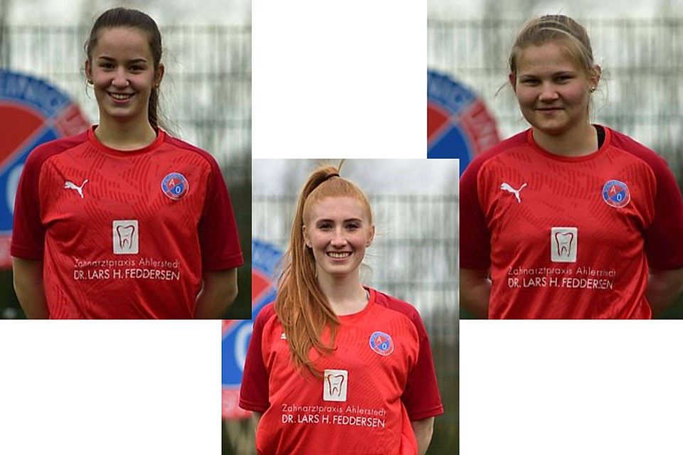 In der letzten Saison in allen Spielen dabei: Nicol Franke, Jaquelin Buchholz. und Mirja Lemmermann. 