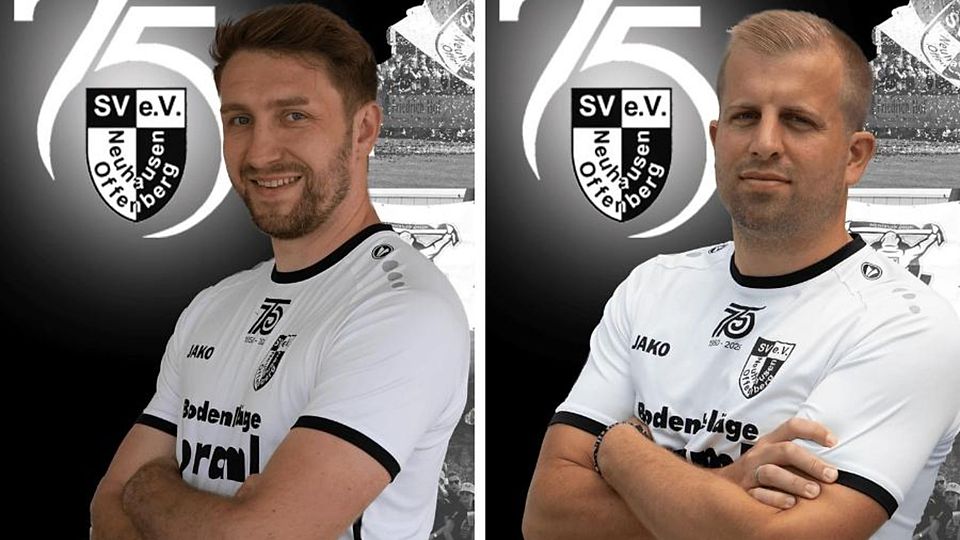 Simon Meindl (li.) und Johannes Kiwitz stehen beim SVN nur mehr bis Saisonende in der Verantwortung 